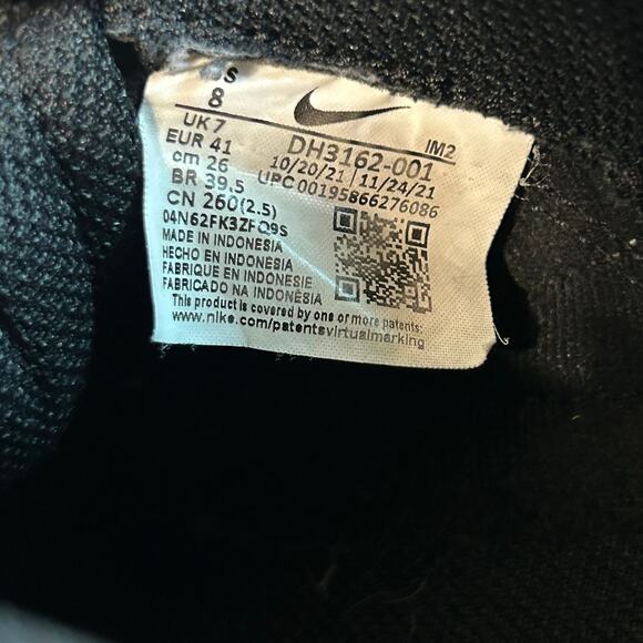 Nike Court Legacy Next Nature (DH3162-001) Men’s Athletic Shoes Size 8 Black - Picture 8 of 8